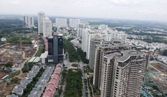 Nhiều doanh nghiệp niêm yết gọi vốn cho các dự án bất động sản "đẩy" việc phát hành TPDN xuống các công ty con. Ảnh minh họa: Thành Hoa.