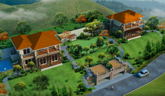 Phối cảnh căn hộ tại dự án Khu đô thị sinh thái nghỉ dưỡng cao cấp Đông Trường Sơn (Nguồn: reencosonghong.com)