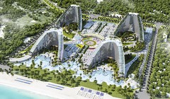 Phối cảnh dự án bất động sản The Arena Cam Ranh do Nha Trang Bay JSC làm chủ đầu tư (Ảnh: Internet)