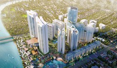 Phối cảnh dự án Kenton Node của Công ty TNHH Xây dựng Sản xuất Thương mại Tài Nguyên (Ảnh: Internet)