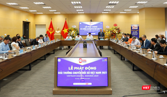 Toàn cảnh lễ phát động Chương trình bình chọn, trao tặng giải thưởng “Chuyển đổi số Việt Nam - Vietnam Digital Awards” năm 2021