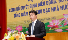 Ông Trần Quân - Tân Tổng Giám đốc Kho bạc Nhà nước (Ảnh: KBNN)