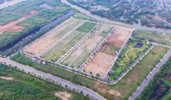 Khu đất phát triển dự án Khu dân cư Nhơn Đức do CTCP Vạn Phát Hưng làm chủ đầu tư