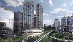 Phối cảnh dự án tòa nhà hỗn hợp NO1-T6, T7, Khu Đoàn Ngoại Giao (Tên thương mại: Han Jardin) 