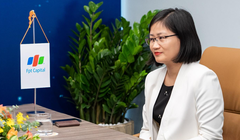 Bà Nguyễn Thị Thu Nguyệt – Tổng Giám đốc (TGĐ) Công ty Cổ phần Quản lý Quỹ FPT Capital