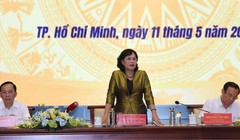 Thống đốc NHNN Nguyễn Thị Hồng phát biểu tại Hội nghị.