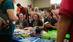 Một hội chợ việc làm tổ chức tại Mỹ hồi đầu tháng 6/2023 (Ảnh: Zuma)