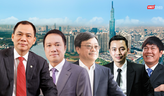 Từ vị trí số 2, vua thép Trần Đình Long đã trượt xuống cuối trong top 5 người giàu nhất Việt Nam.