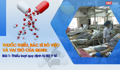 Thiếu thuốc, vật tư y tế, sẽ khó khăn cho các bác sĩ trong khám và chữa trị cho bệnh nhân