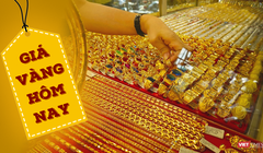 Giá vàng hôm nay 15/8: Giảm nhẹ