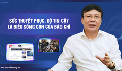 Nhà báo Hồ Quang Lợi - Phó Chủ tịch Hội Truyền thông số Việt Nam (VDCA), nguyên Phó Chủ tịch Thường trực Hội Nhà báo Việt Nam 