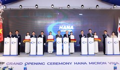 Phó Thủ tướng Trần Lưu Quang dự lễ khánh thành dự án nhà máy sản xuất Hana Micron Vina 2.