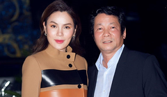Hoa hậu Phương Lê và ông xã
