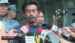 Ông Junel Insigne, thuyền trưởng chiếc tàu F/B GEMVIR1: những người trên tàu Trung Quốc biết rõ thuyền của ông bị chìm và thậm chí tắt đèn trước khi bỏ đi để mặc các ngư dân Philippines dưới biển.