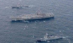Cụm tàu sân bay USS Ronald Reagan vào Biển Đông trong thời điểm nhạy cảm
