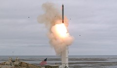 Hình ảnh vụ phóng thử tên lửa hành trình hôm 18/8 do Bộ Quốc phòng Mỹ cung cấp