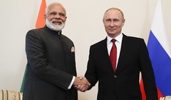 Thủ tướng Ấn Độ Narendra Modi bắt đầu chuyến thăm Nga từ 4/9, một nội dung quan trọng là bàn về hợp tác quân sự giữa hai nước. Ảnh: Sputnik