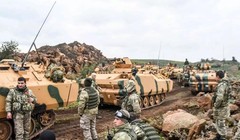 Quân đội Thổ Nhĩ Kỳ tiến vào đất Syria nhằm tiêu diệt lực lượng người Kurd và lập vùng đệm an ninh trên đất Syria.