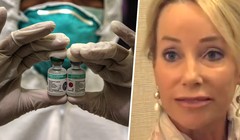 Lee Mercker, người bệnh đầu tiên được Bệnh viện Mayo Clinic điều trị khỏi hoàn toàn chứng ung thư vú bằng vắc-xin ung thư. 