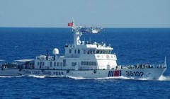 Ngày 30/12.Bộ Ngoại giao  Indonesia đã triệu Đại sứ Trung Quốc đến trao công hàm phản đối tàu hải cảnh Trung Quốc xâm phạm vùng đặc quyền kinh tế  nước này. Ảnh: tàu Hải cảnh Trung Quốc (Ảnh: Đông Phương).