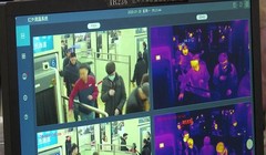 Các sân bay và nhà ga ở Vũ Hán cưỡng chế những người bị sốt không được rời khỏi thành phố (Ảnh: Đa Chiều). 