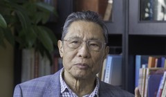 Viện sỹ Chung Nam Sơn, người được coi là Công thần của Trung Quốc trong chống dịch SARS năm 2003 (Ảnh: Tân Hoa xã)