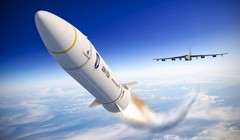 Tên lửa siêu thanh AGM-183A tốc độ Mach 20 phóng từ trên không của Mỹ (Ảnh: Lockheed Martin).