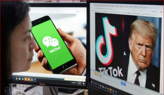 Việc ông Trump ra lệnh cấm WeChat bị coi là cắt đứt huyết mạch kết nối giữa người Trung Quốc ở trong, ngoài nước (Ảnh: Creaders).