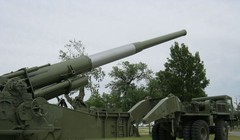 Mô hình Pháo chiến lược tầm xa (SLRC) đang được quân đội Mỹ phát triển với tầm bắn hơn 1.000 dặm Anh (1.600 km) (Ảnh: new.qq.com).