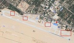 Trung Quốc triển khai nhiều máy bay quân sự các loại tới sân bay Hòa Điền ở Nam Tân Cương cách khu vực tranh chấp biên giới khoảng 300km (Ảnh: Đa Chiều).