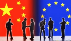 Quan hệ EU - Trung Quốc hiện đang ở vào thời điểm "Cơm không lành, canh chẳng ngọt" (Ảnh: Deutsche Welle).