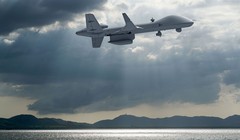 Máy bay không người lái MQ-9 Sea Guardian Nhà Trắng đề nghị bán cho quân đội Đài Loan (Ảnh: GE)