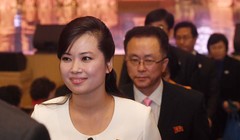 Bà Hyon Song-wol đã thay thế bà Kim Yo-jong trong vai trò phụ tá của nhà lãnh đạo Kim Jong-un (Ảnh: Reuters).