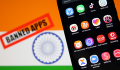 Ngày 25/11, Ấn Độ thông báo cấm thêm 43 APP, đưa tổng số ứng dụng di động Trung Quốc bị cấm lên tới 267 (Ảnh: Sina).