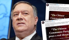 TRong hai ngày 16 và 17/1,Ngoại trưởng Mỹ Mike Pompeo liên tiếp đăng hơn 40 tweet công kích Trung Quốc (Ảnh: Twitter).