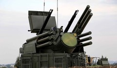 Hệ thống phòng không hiện đại Pantsir-S1 của Nga ở Libya (Ảnh: Dwnews).