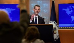 Ng]ời phát ngôn Bộ Ngoại giao Mỹ Ned Price lo ngại Luật Hải cảnh mới của Trung Quốc làm trầm trọng thêm tranh chấp trên biển với các nước láng giềng (Ảnh: Reuters).