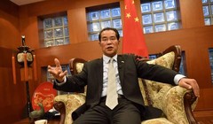 Đại sứ Trung Quốc Quế Tùng Hữu, người bị các đảng đối lập Thụy Điển yêu cầu chính phủ trục xuất (Ảnh: CNA).