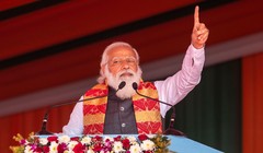 Thủ tướng Modi trở thành mục tiêu bị giới y té chỉ trích vì đai dịch COVID-19 mất kiểm soát ở Ấn Độ (Ảnh: Đa Chiều). 