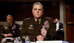 Tướng Mark Milley. Chủ tịch Hội đồng Tham mưu trưởng liên quân Mỹ khẳng định: nếu Đài Loan không đủ sức tự bảo vệ, Mỹ sẽ dùng quân sự giúp ngăn chặn PLA (Ảnh: AP).
