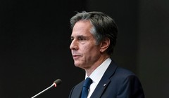 Ngoại trưởng Mỹ bác bỏ yêu sách quá đáng của Trung Quốc trên Biển Đông giống như người tiền nhiệm Mike Pompeo (Ảnh: AP).