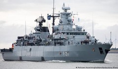 Tàu hộ vệ Bayern đã khởi hành hôm 2/8 tới khu vực Ấn Độ - Thái Bình Dương và tiến vào Biển Đông (Ảnh: Deutsche Welle).
