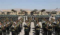 Lễ khai mạc cuộc diễn tập hôm 9/8 tại Ninh Hạ (Ảnh: BQPTQ).