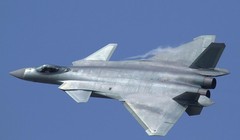 Máy bay chiến đấu tàng hình J-20 của Trung Quốc (Ảnh: Wikipedia).