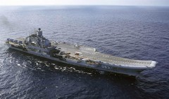 "Admiral Kuznetsov" - một trong 5 tàu sân bay tệ nhất thế giới - theo The National Interest (Ảnh: Chinatimes).