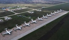 Hơn 70 máy bay vận tải chiến lược của Nga được huy động tham gia chiến dịch không vận lực lượng của CSTO đến và rút khỏi Kazakhstan (Ảnh: Sohu).