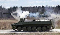 Tổ hợp xe diệt tăng "Shturm-S" phóng tên lửa (Ảnh: NetEasy).