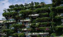 Một góc dự án khổng lồ đầu tư 100 tỉ USD Forest City của Country Garden tại Malaysia (Ảnh: Nanyang)