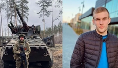 Volodymyr Androschuk, người từng được ca ngợi là “Niềm hy vọng lớn lao của điền kinh Ukraine” đã tử trận sau khi vào quân đội (Ảnh: Creaders).