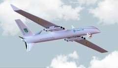 Máy bay không người lái tầm xa Sokil-300 của Ukraine vừa được đưa vào sử dụng (Ảnh: Sohu).